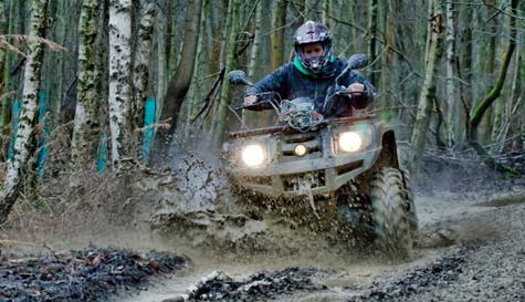Quad Biking and Clay Shooting