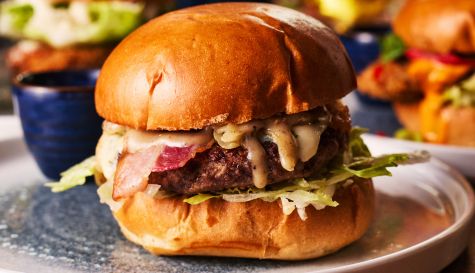 Burger and a Drink