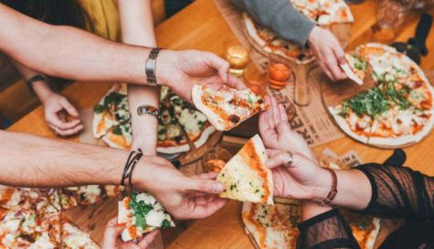 Pizza and Cider Tasting Board